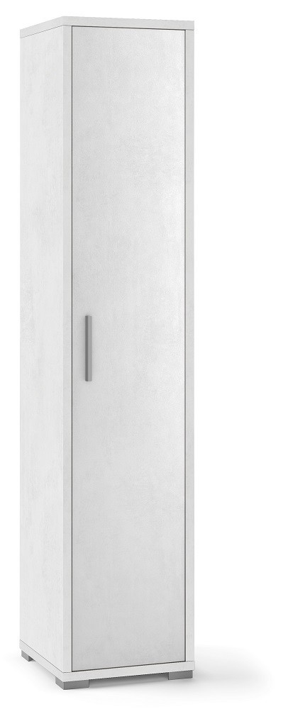 MOBILE COLONNA 1 ANTA H182 L38 P41 cm STRUTTURA E FRONTALE BIANCO SARMOG Db364k (1)