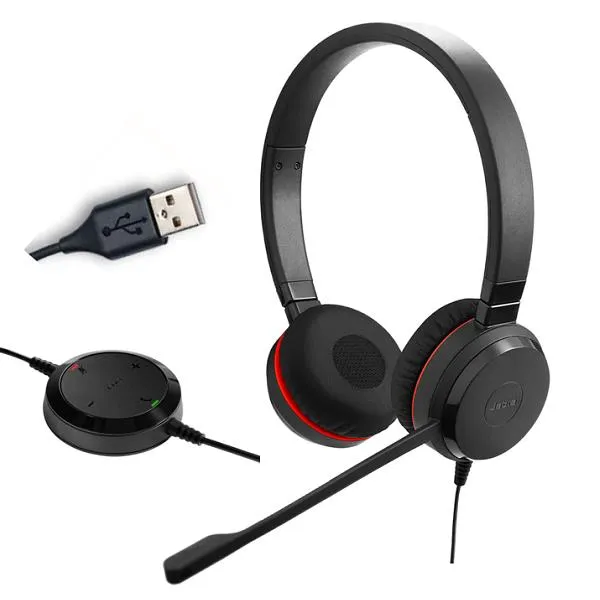 JABRA EVOLVE 20 ES UC DUO USB-A