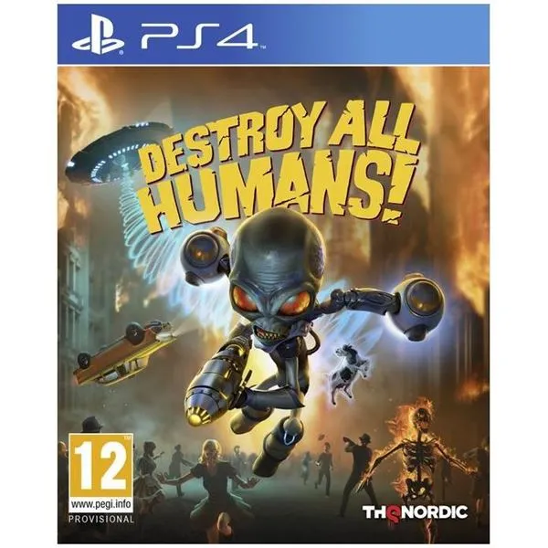 PS4 DESTROY ALL HUMANS