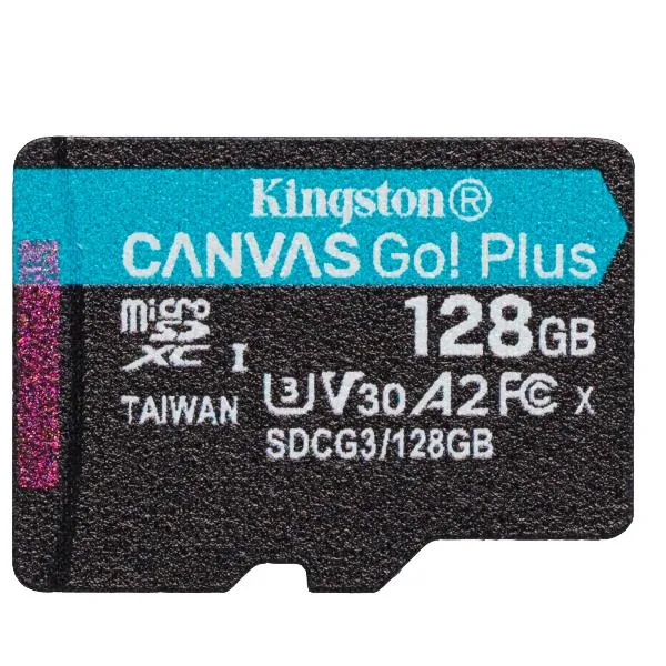 128GB MICROSDXC CANVAS GO PLUS