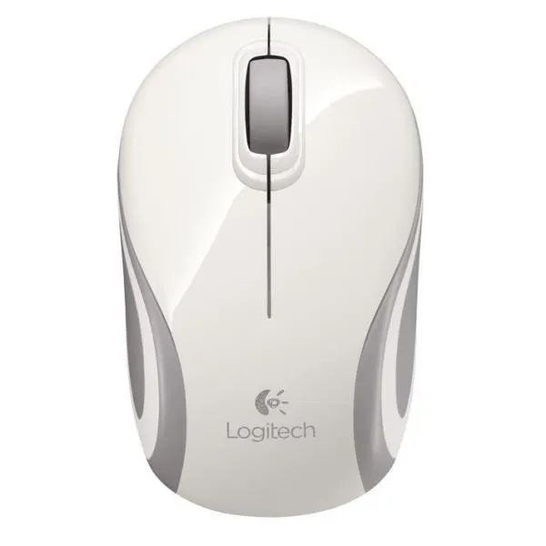 WIRELESS MINI MOUSE M187 WHITE