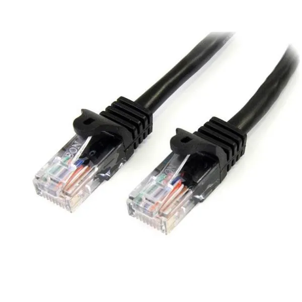 CAVO PATCH CAT5E RJ45 NERO 5MT