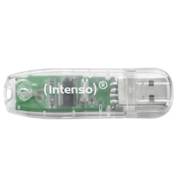 CHIAVETTA USB 32GB TRANSPARENTE