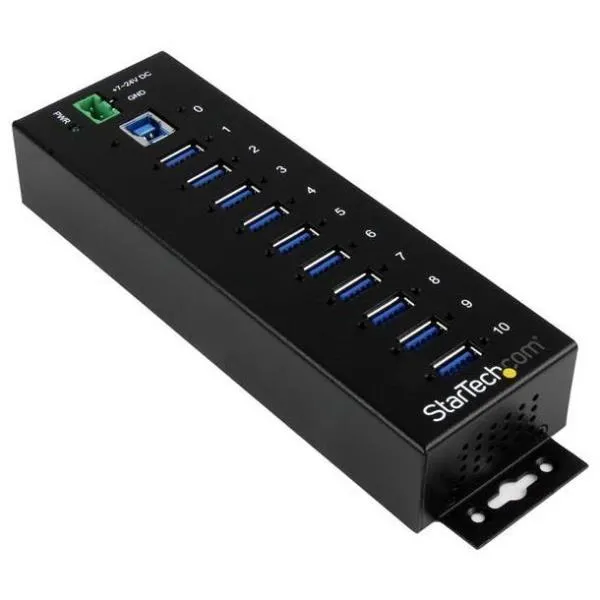 HUB INDUSTRIALE USB 3-10 PORTE