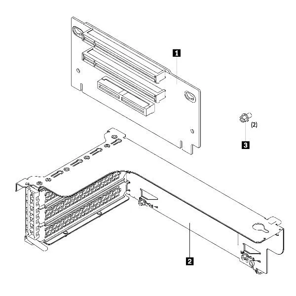 THINKSYSTEM SR550 PCIE RISER 1 KIT