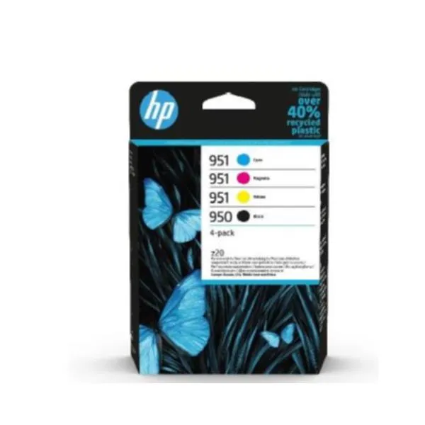 HP 950 BLACK/951 CMY  INK 4-PACK