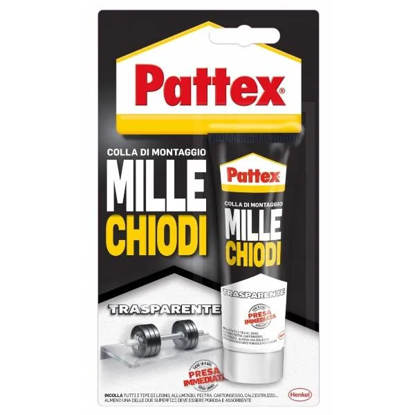 PATTEX MILLECHIODI TRASP 40G BLI