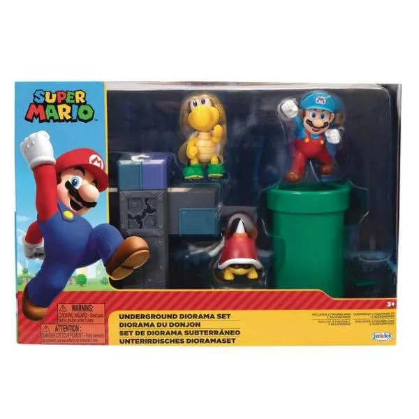 NINTENDO - SM DIORAMA SET UNDERGROU