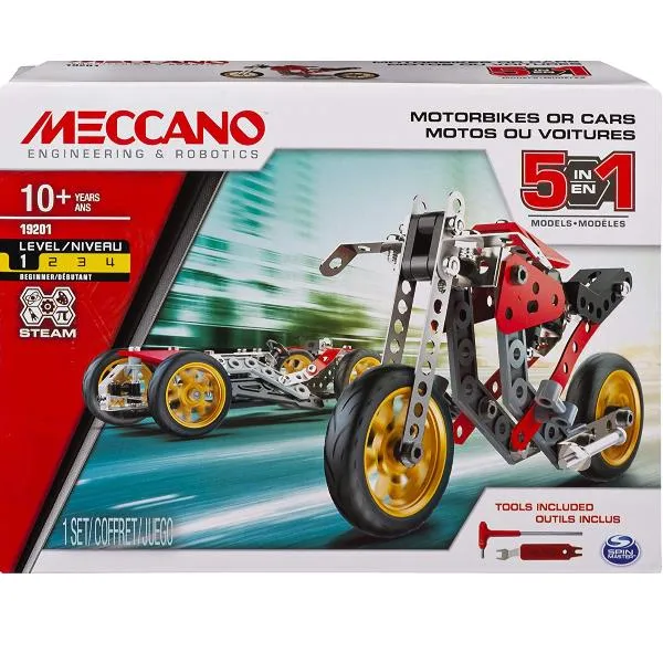 MECCANO MM - DA 5 - MOTO CORSA