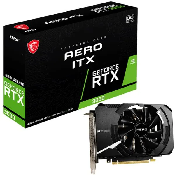 GEFORCE RTX 3050 AERO ITX 8G OC