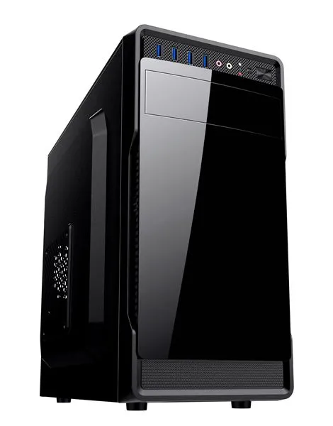 CASE MICRO ATX 4-USB3 500W CARD R.