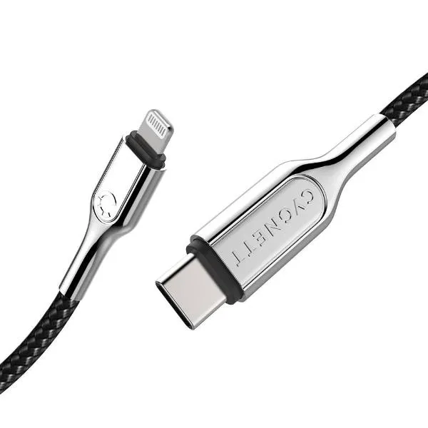 LIGHTNING TO USB-C CABLE 2MT - BK