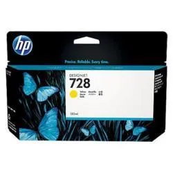 HP 728 130-ML YELLOW DESIGNJET