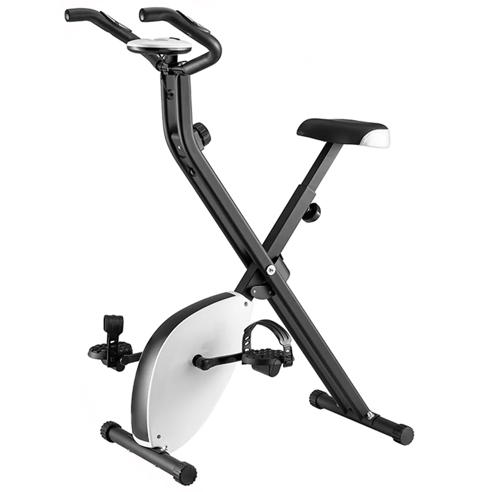 Cyclette Pieghevole Fitness Allenamento Cardio Spinning Bike 8 Livelli Esercizio (1)