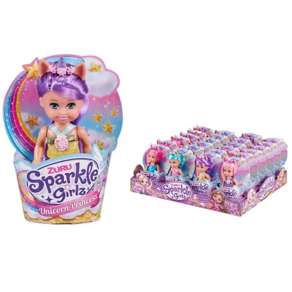 SPARKLEG - MINI PRINCESS 11CM ASST