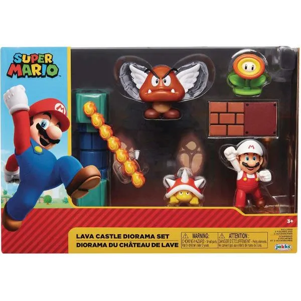 NINTENDO-SM DIORAMA SET CASTEL LAVA