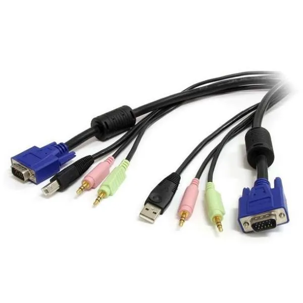 CAVO SWITCH KVM VGA USB 4 IN 1