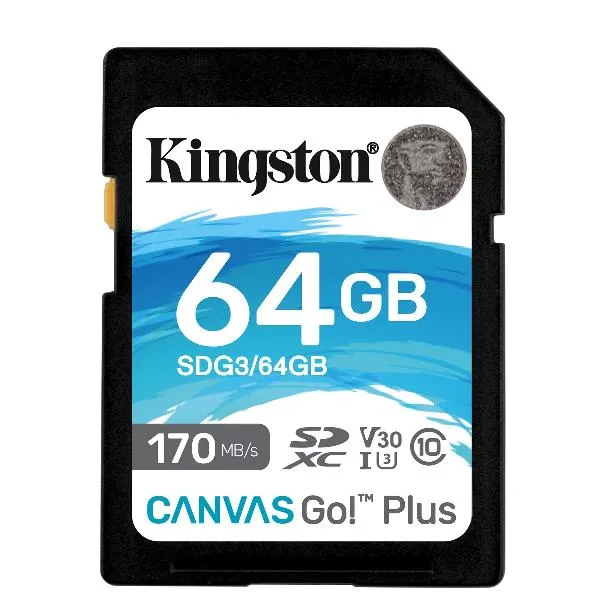 64GB SDXC CANVAS GO PLUS 170R