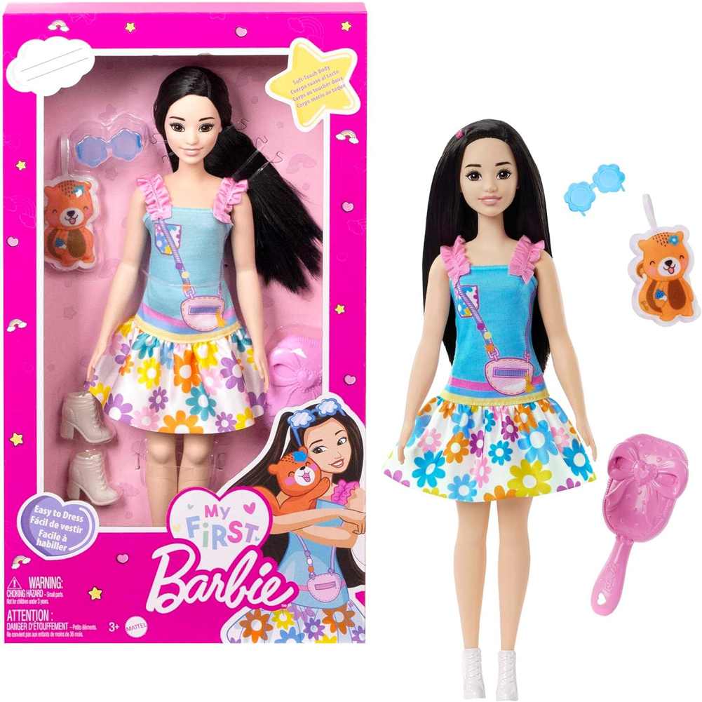 La Mia Prima Barbie Giocattolo Bambola Bambini Altezza 34 cm Snodata Idea Regalo (1)