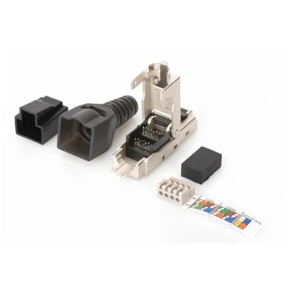 PLUG RJ45S CAT.6A TOOL-LESS