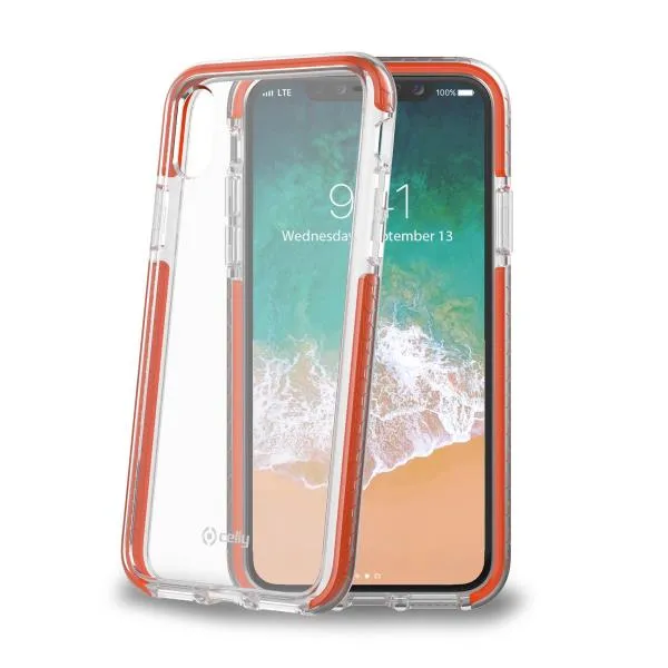 HEXAGON IPHONE XS/X ORANGE