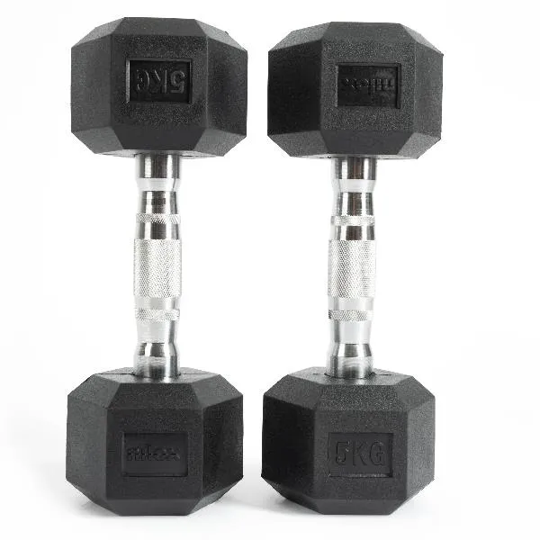 DUMBBELL 2X 5KG NILOX