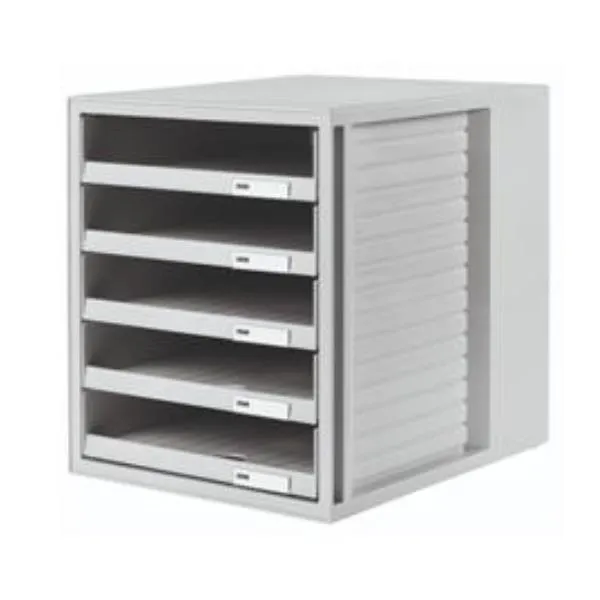 CASSET. SCHRANK-SET 5 CASS. APERTI