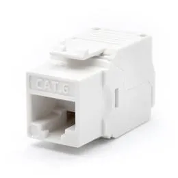 PRESA RJ45U CAT.6  BIANCO