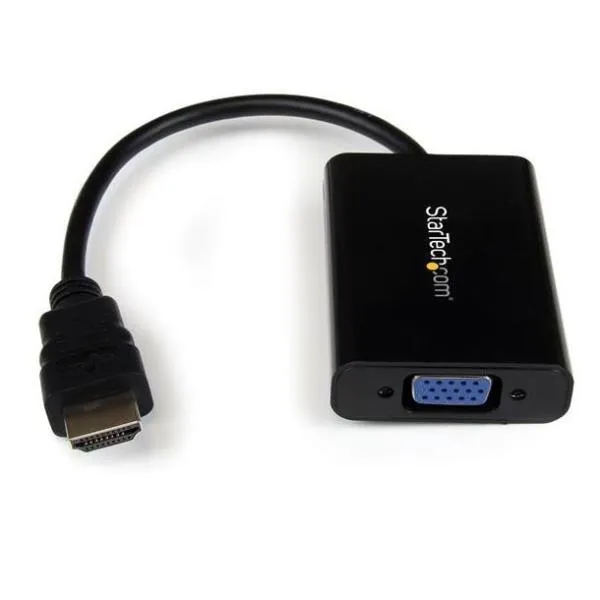 ADATTATORE HDMI A VGA  AUDIO