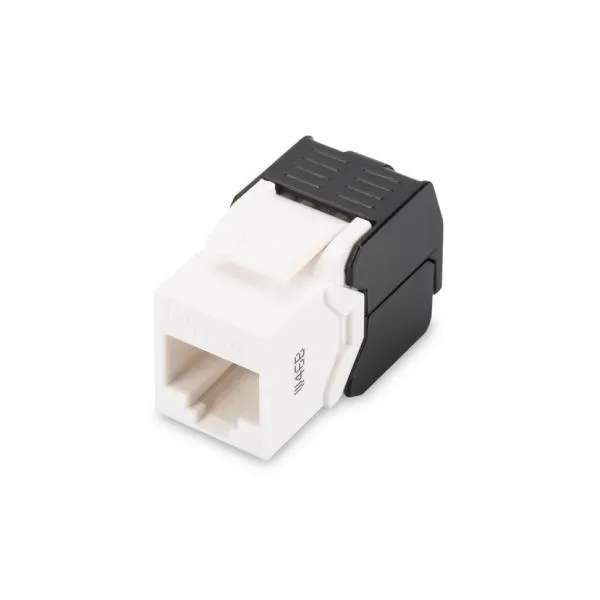 PRESA RJ45U CAT.5E 90 GRADI BIANCO