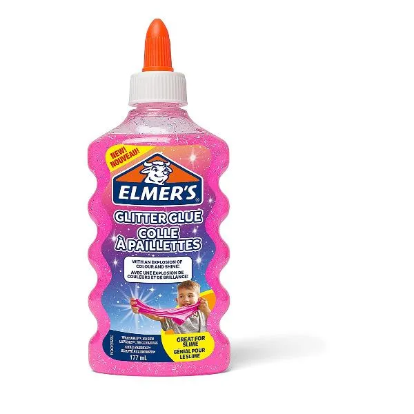 ELMER S COLLA GLIT. ROSA 177ML