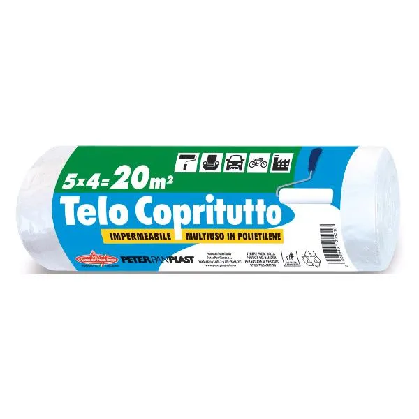 ROTOLO TELO COPRITUTTO 4X5 - NEUTRO