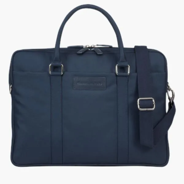 BORSA GINZA 16 NYLON RICICLATO BLU