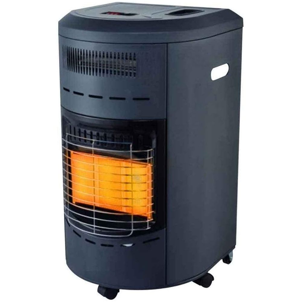 Stufa a Bombola Gas GPL 15Kg In Metallo 3 Potenze Regolabili 4200W Nero (1)