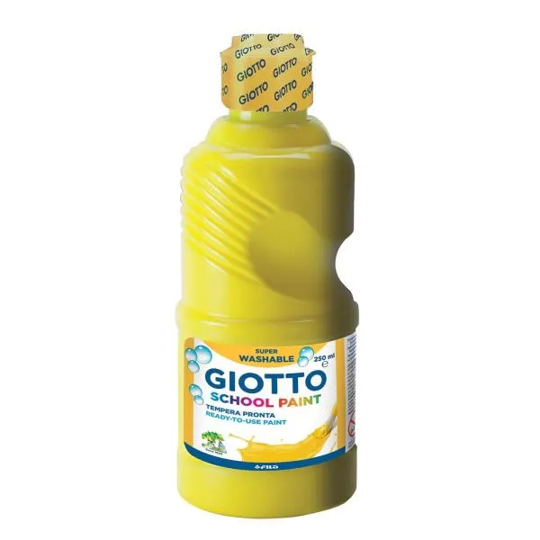 FLACONE 250ML TEMPERA GIALLO LAVABI