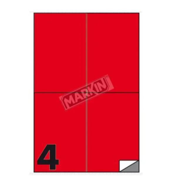 CF400 ETICHETTE ROSSE 105X148