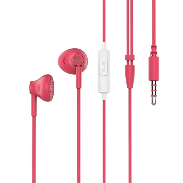 PANTONE WIRED EARPHONE 3.5MM PINK