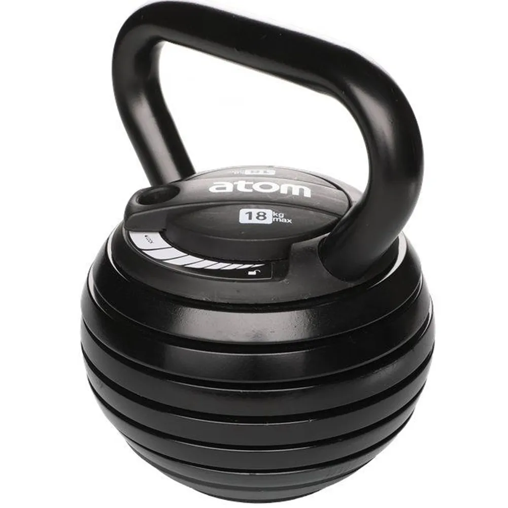 Kettlebell Regolabile Salvaspazio con Carico Pesi Variabile 3.5 a 18 kg Fitness (1)