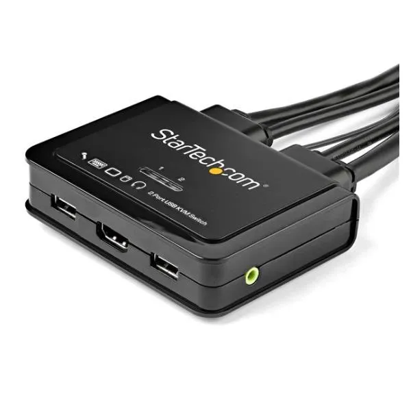 SWITCH KVM HDMI A DUE PORTE 4K 60HZ