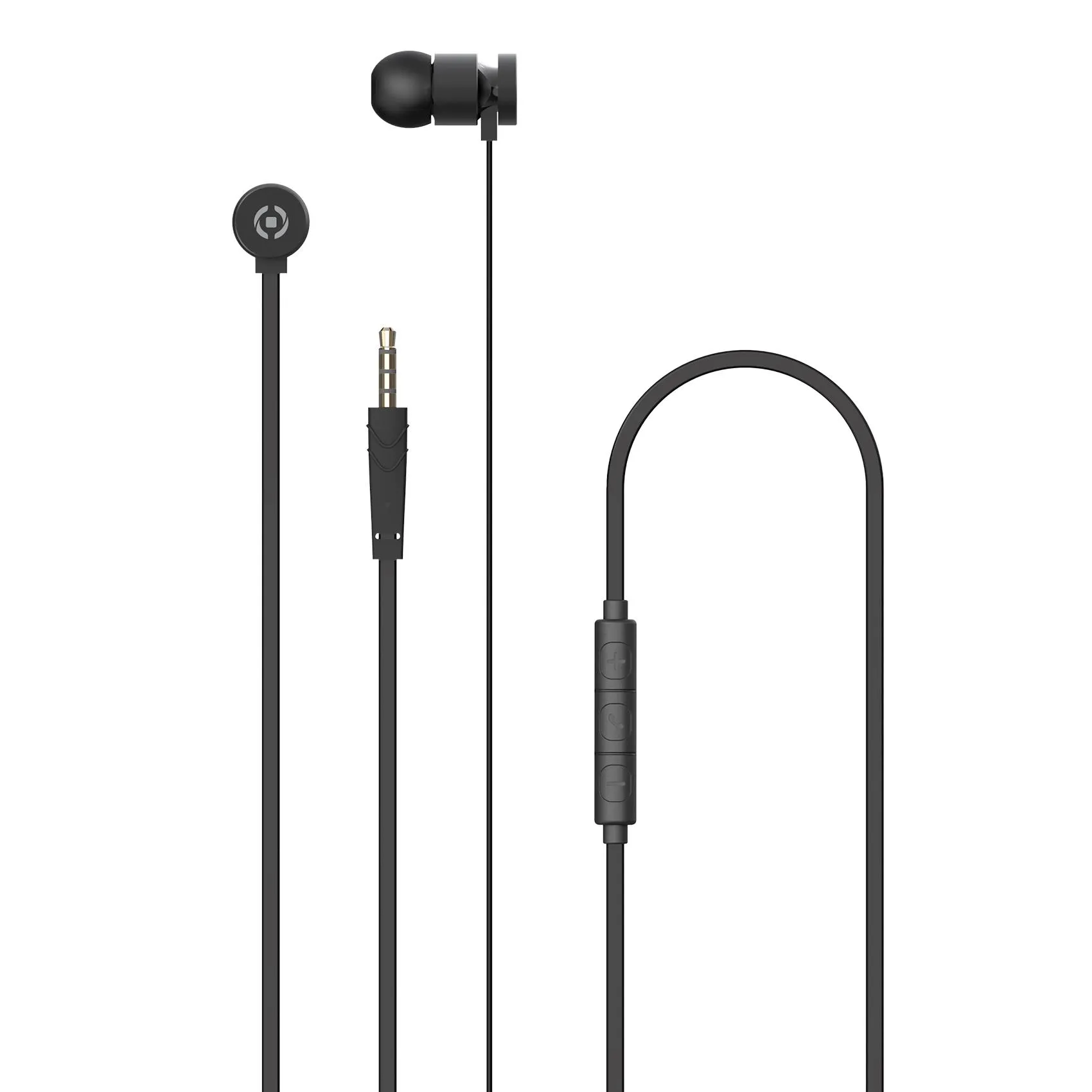 STEREO EARPHONES 3.5MM BLACK