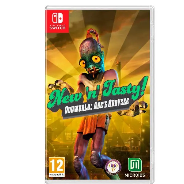 SWITCH ODDWORLD NEW AND TASTY