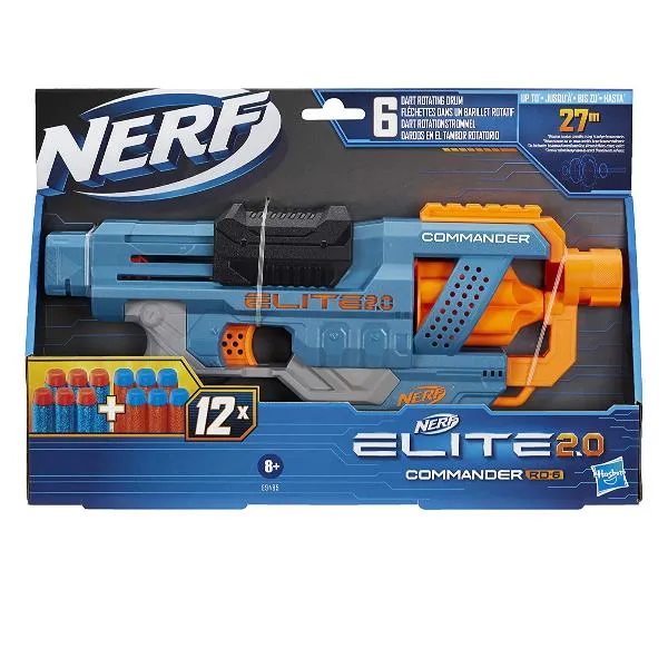 NERF ELITE 2.0 COMMANDER RD 6