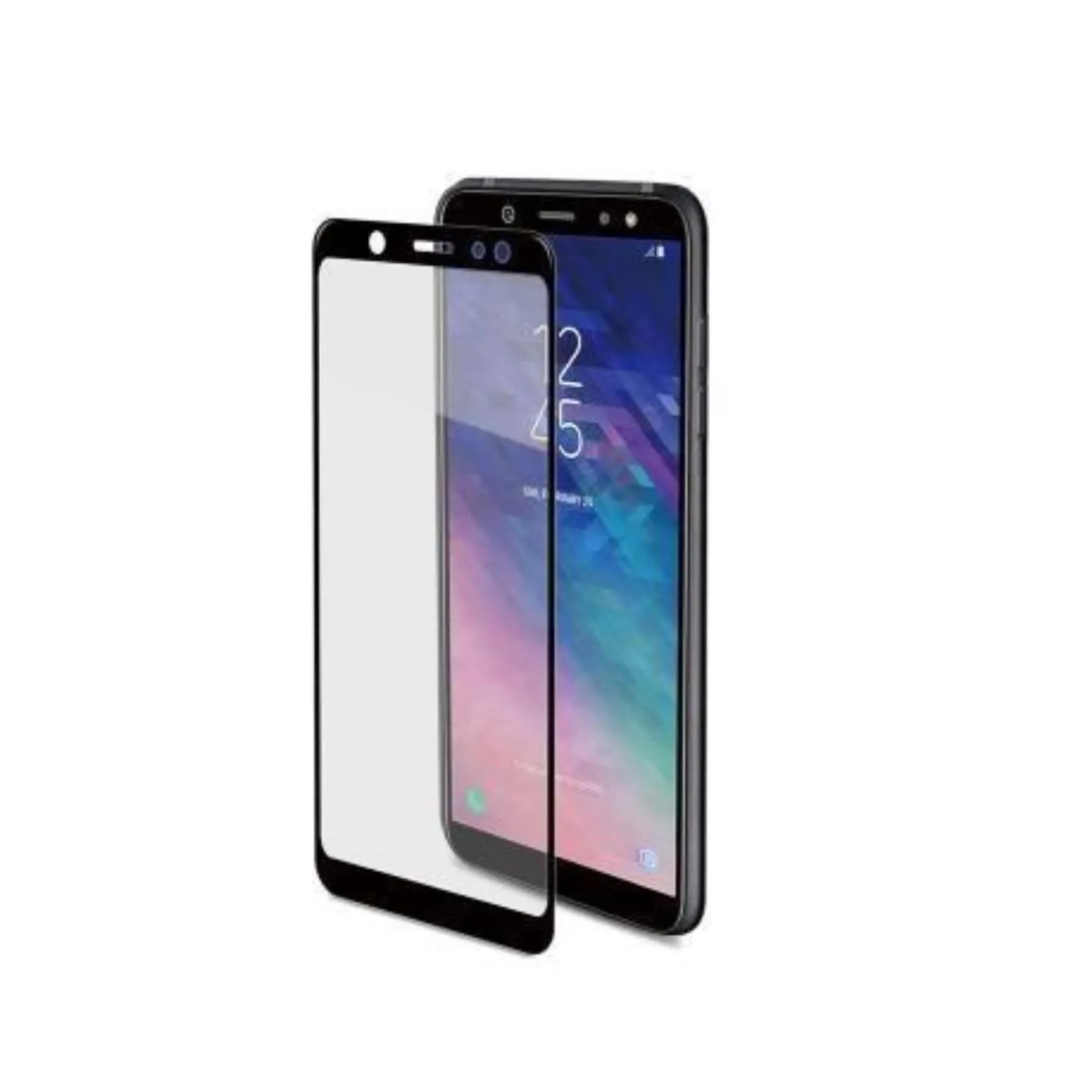 FULL GLASS GALAXY A6 2018 BLACK