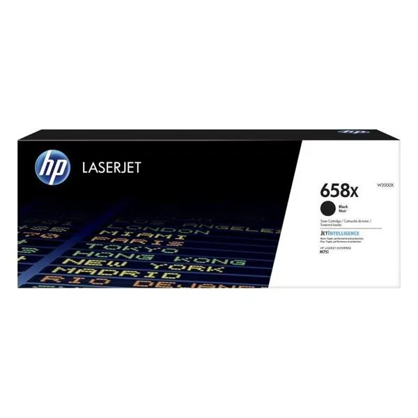 HP 658X BLACK LASERJET TONER