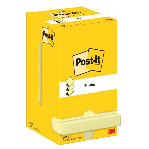 CF12 POST-IT-Z NOTE GIALLO 76X76