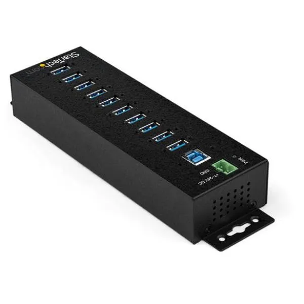 HUB USB 3.0 INDUSTRIALE A 10 PORTE