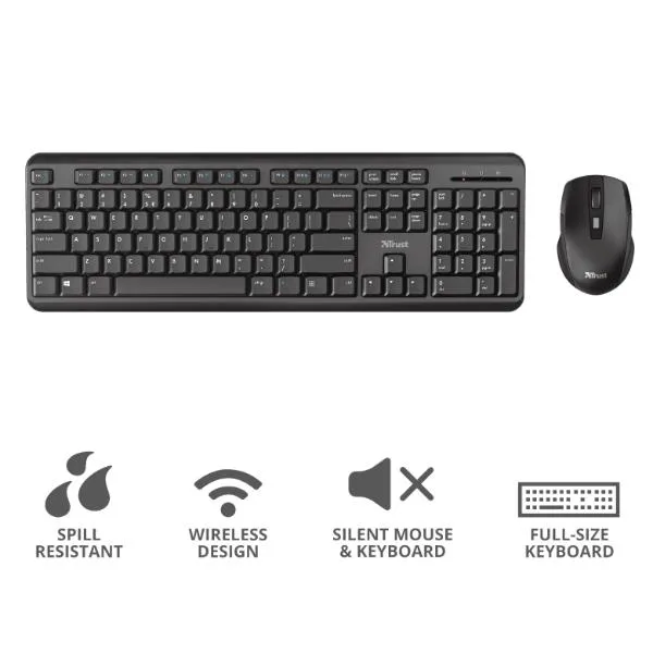 ODY WIRELESS KEYBOARD E MOUSE IT