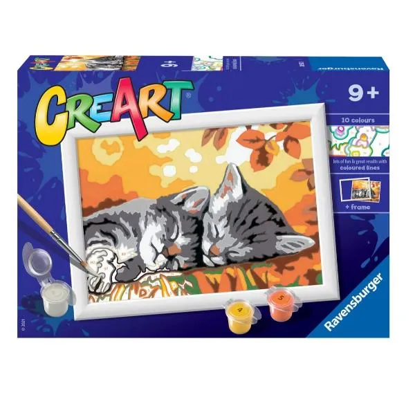 CREART SERIE E - GATTINI IN AUTUNNO