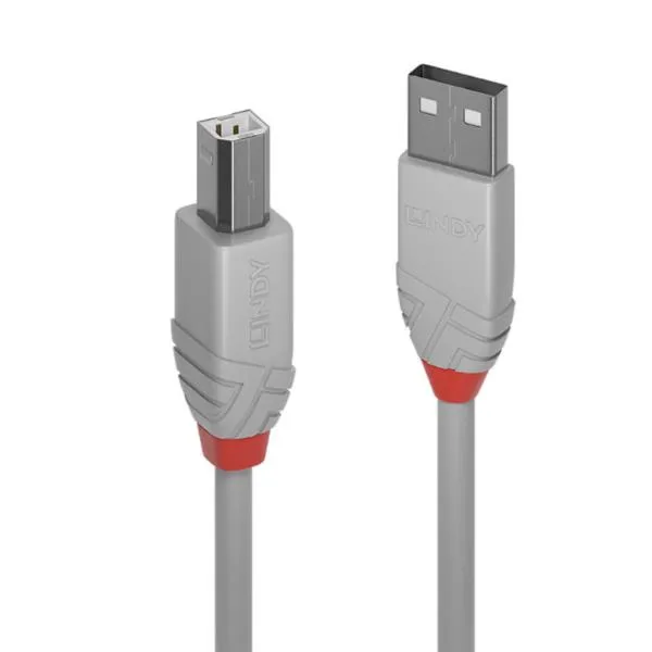 CAVO USB 2.0 GRIGIO 2M