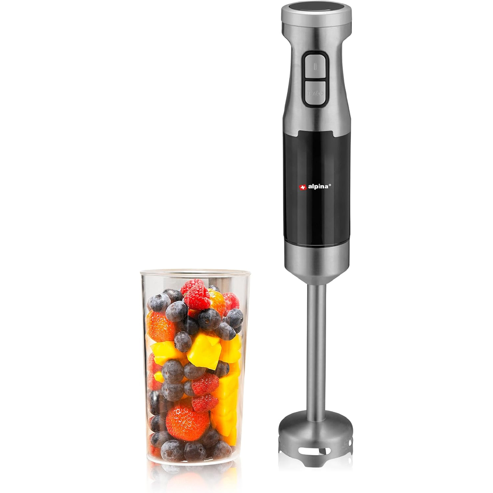 Frullatore Immersione Elettrico Mixer e Misurino 700ml 2 Velocità Potenza 1000W (1)